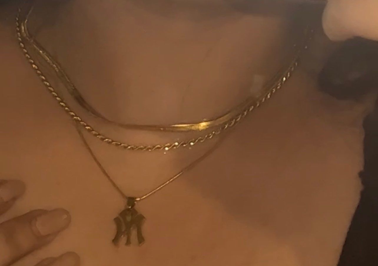 Customer photo review of 3mm Rope Chain - Gold