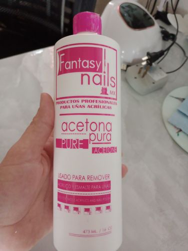 Customer photo review of Acetona 16 oz Fantasy Nails