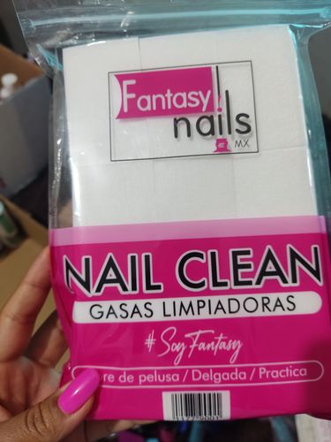 Customer photo review of Toallitas Limpiadoras 1000 pzas aprox. Fantasy Nails