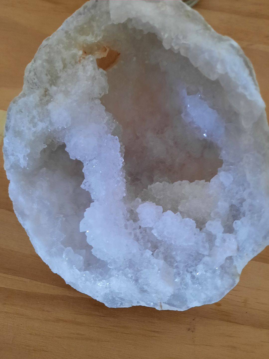 Customer photo review of Géode de quartz