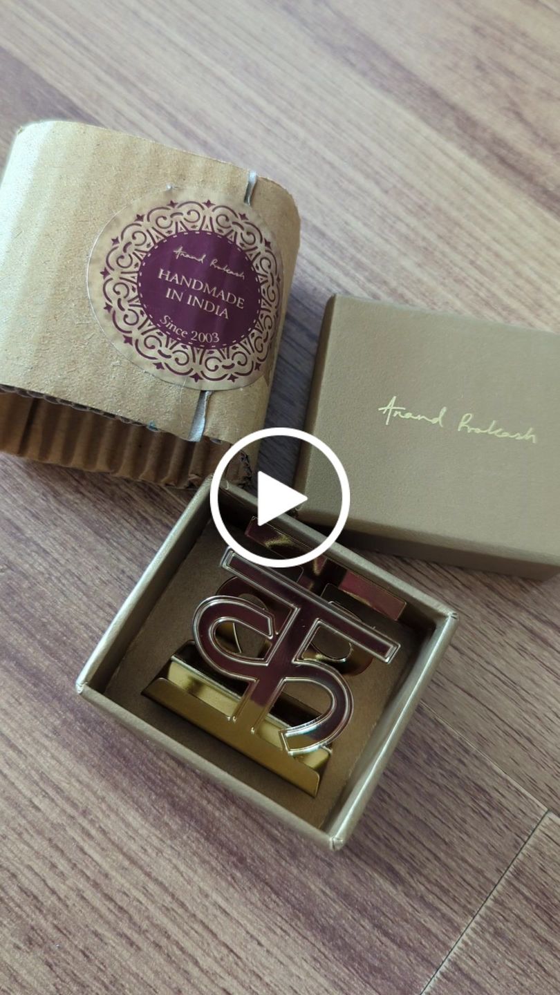 Customer video review of Business Card Holder KA
