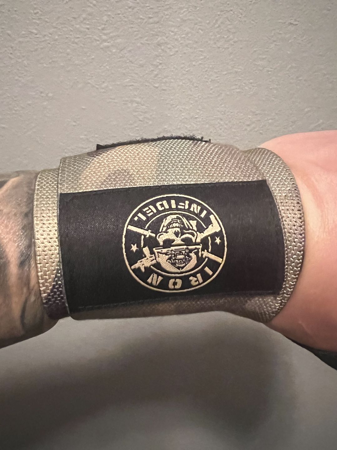 Customer photo review of Wrist Wraps