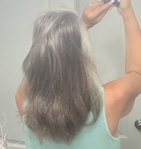 Customer photo review of Trinity Health Box - Fine & Medium Hair (Blow Dry Bundle)