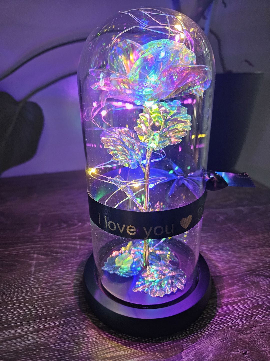 Customer photo review of Galaxy LED Rose Dome