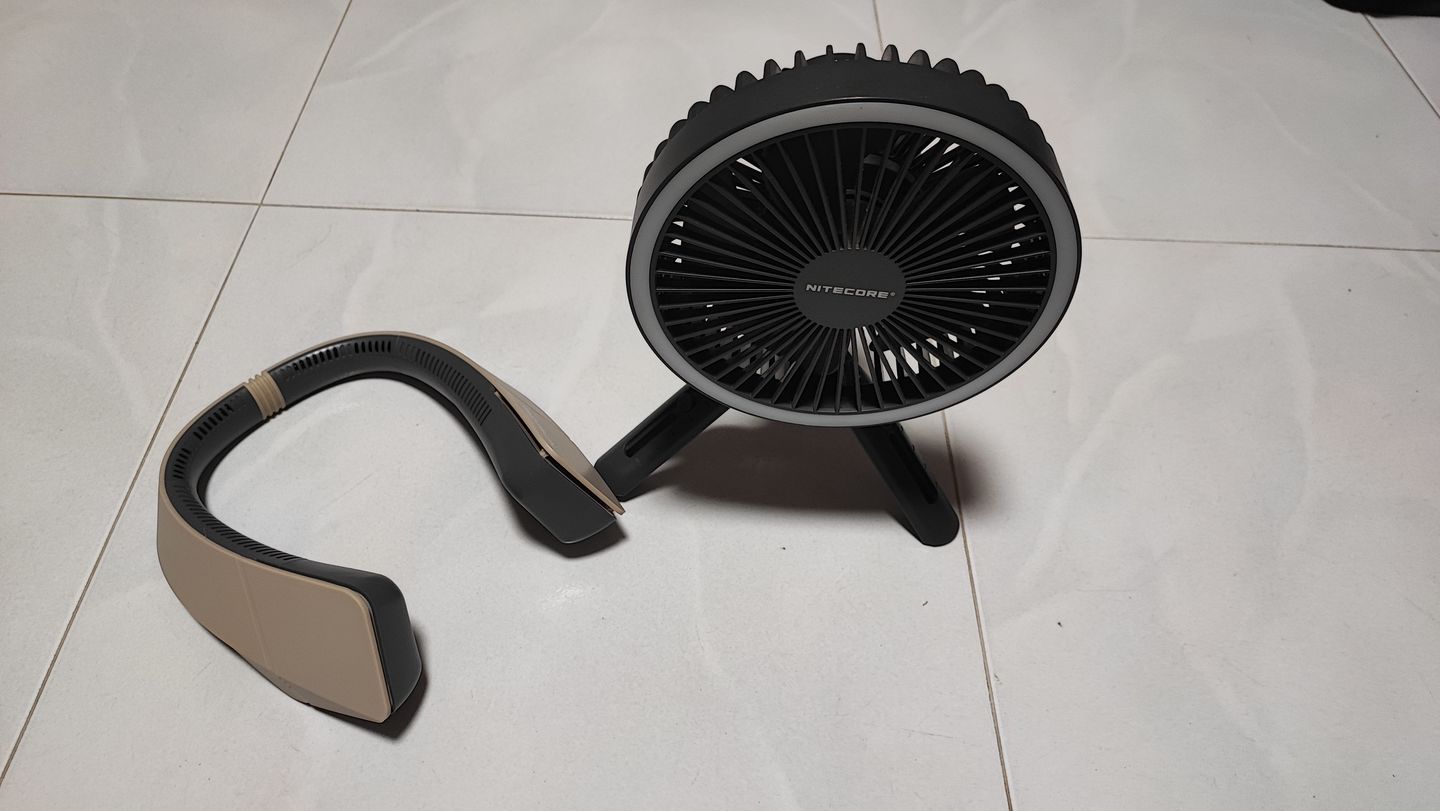 Customer photo review of NEF10 - LED Fan (10,000mAh)