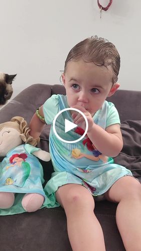 Customer video review of Personalized Princess Coral