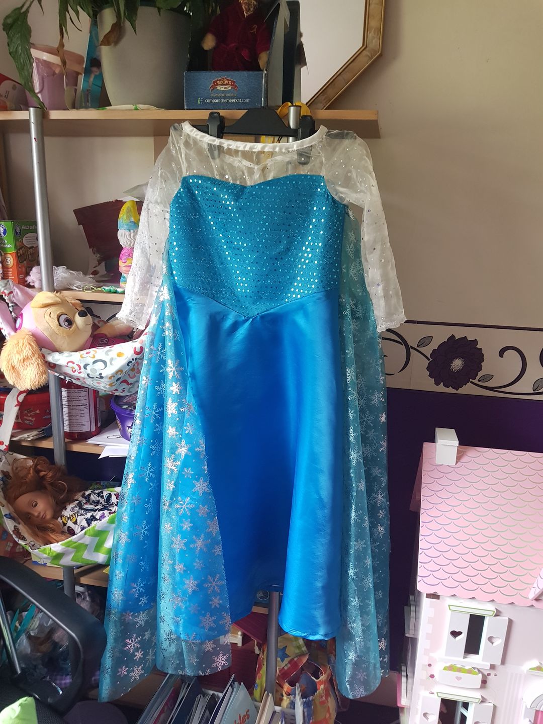 Customer photo review of Plain Shantung Satin Fabric