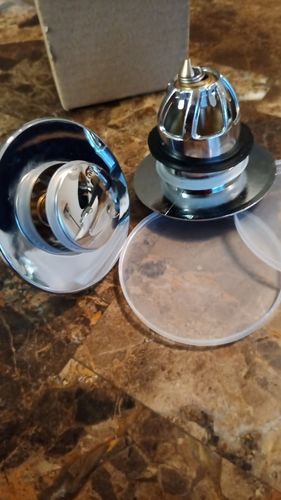 Customer photo review of DrainFilter - Universal Pop-Up Afløbsfilterprop Til Håndvask