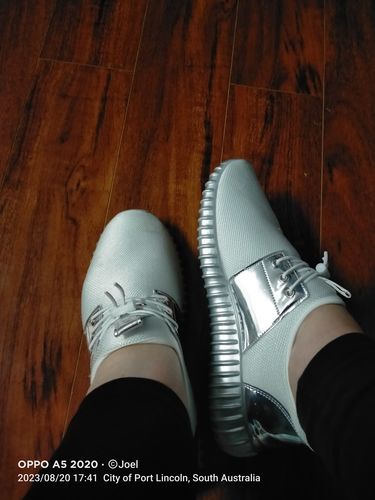 Customer photo review of Instant Foot Pain Relief||Astra™ Sneakers