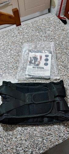 Customer photo review of Corset Orthopédique Lombaire PINKMOON