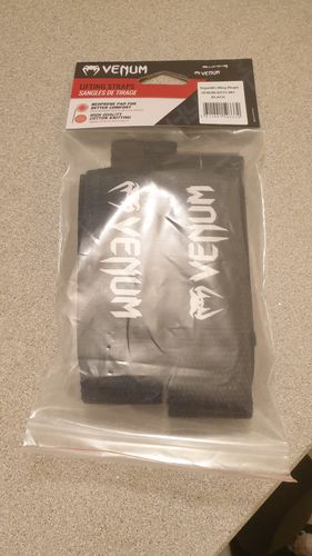 Customer photo review of רצועות להרמת משקולות Venum Hyperlift - שחור (זוג)