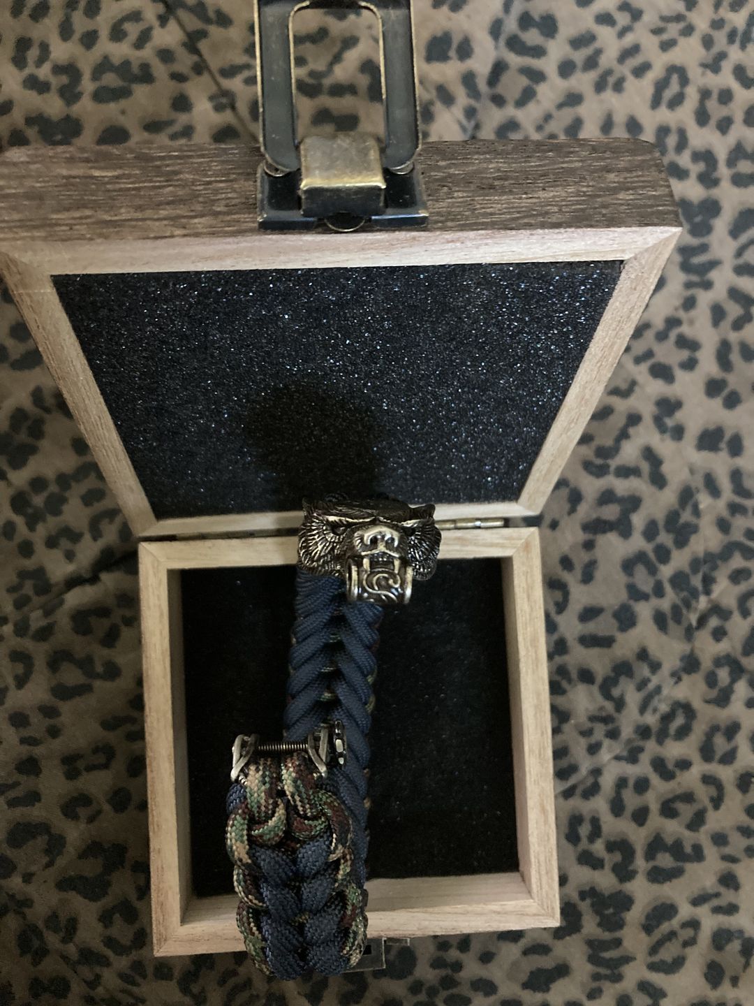 Customer photo review of Vikings Bear Paracord Bracelet