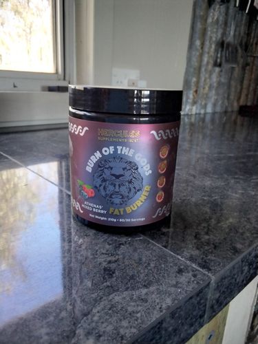 Customer photo review of Burn of the Gods - Fat Burner