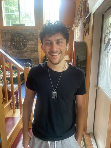 Customer photo review of To My Grandson - Beautiful Love Tag - Gift Set - SS99