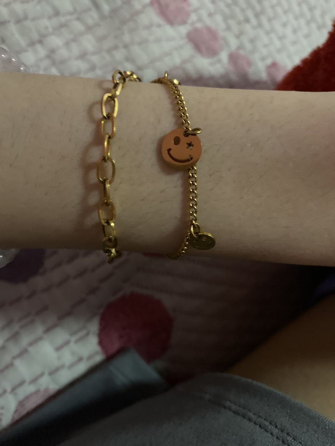 Customer photo review of Pulsera Smiley