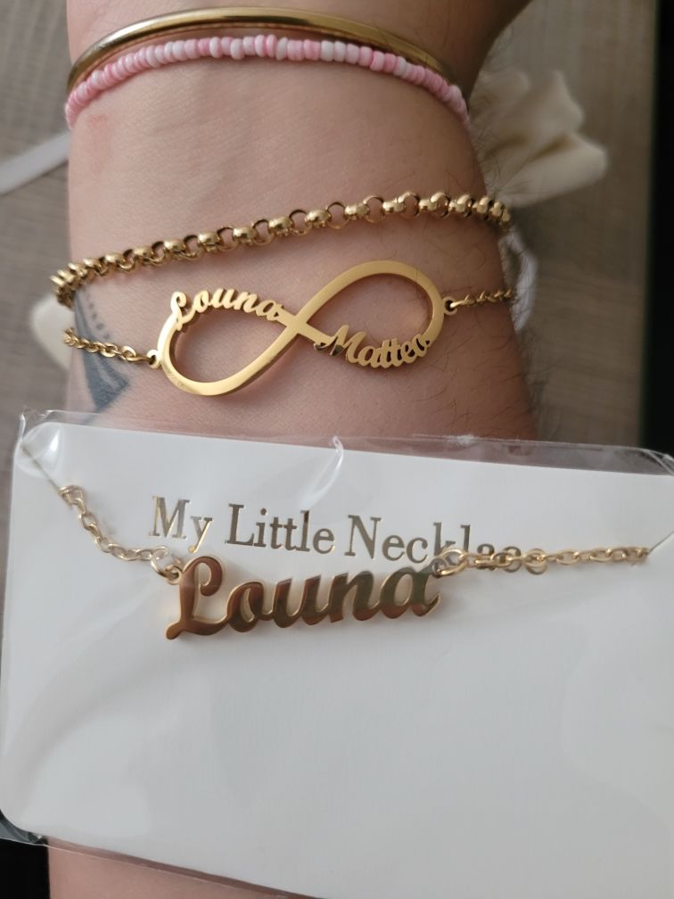 Customer photo review of Bracelet Infini