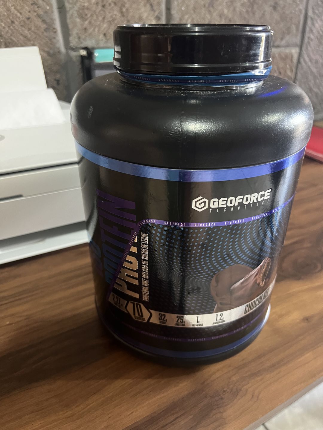 Customer photo review of ISO PROTEIN GEOFORCE 2.27 KG