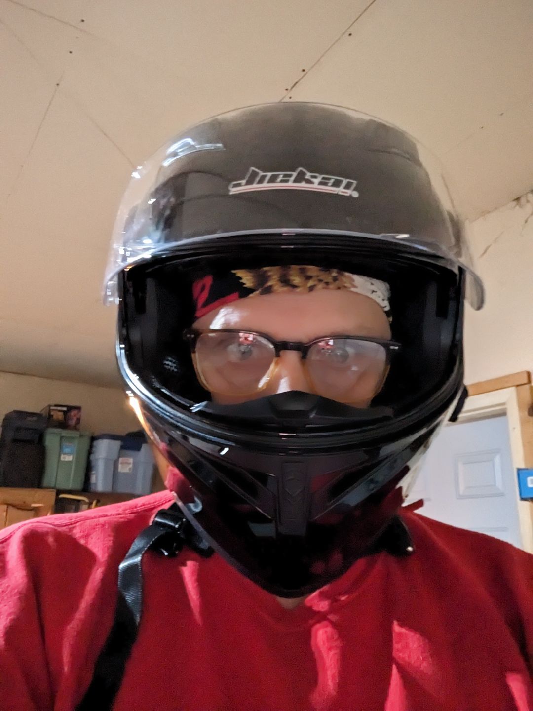 Customer photo review of R3 Modular Full Face Helmet - Bluetooth Headset