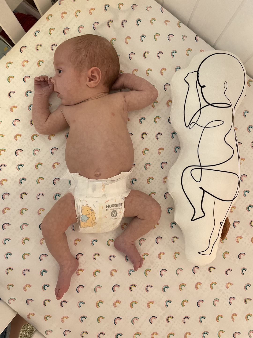 Customer photo review of Birth Pillow Line One