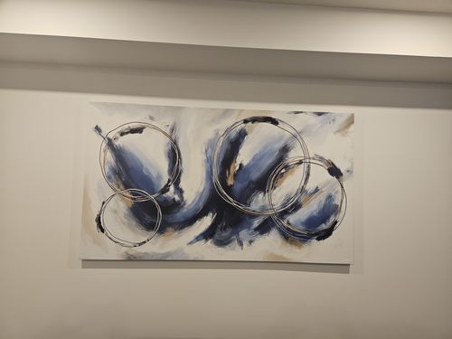 Customer photo review of 'Persistent River' Framed Canvas