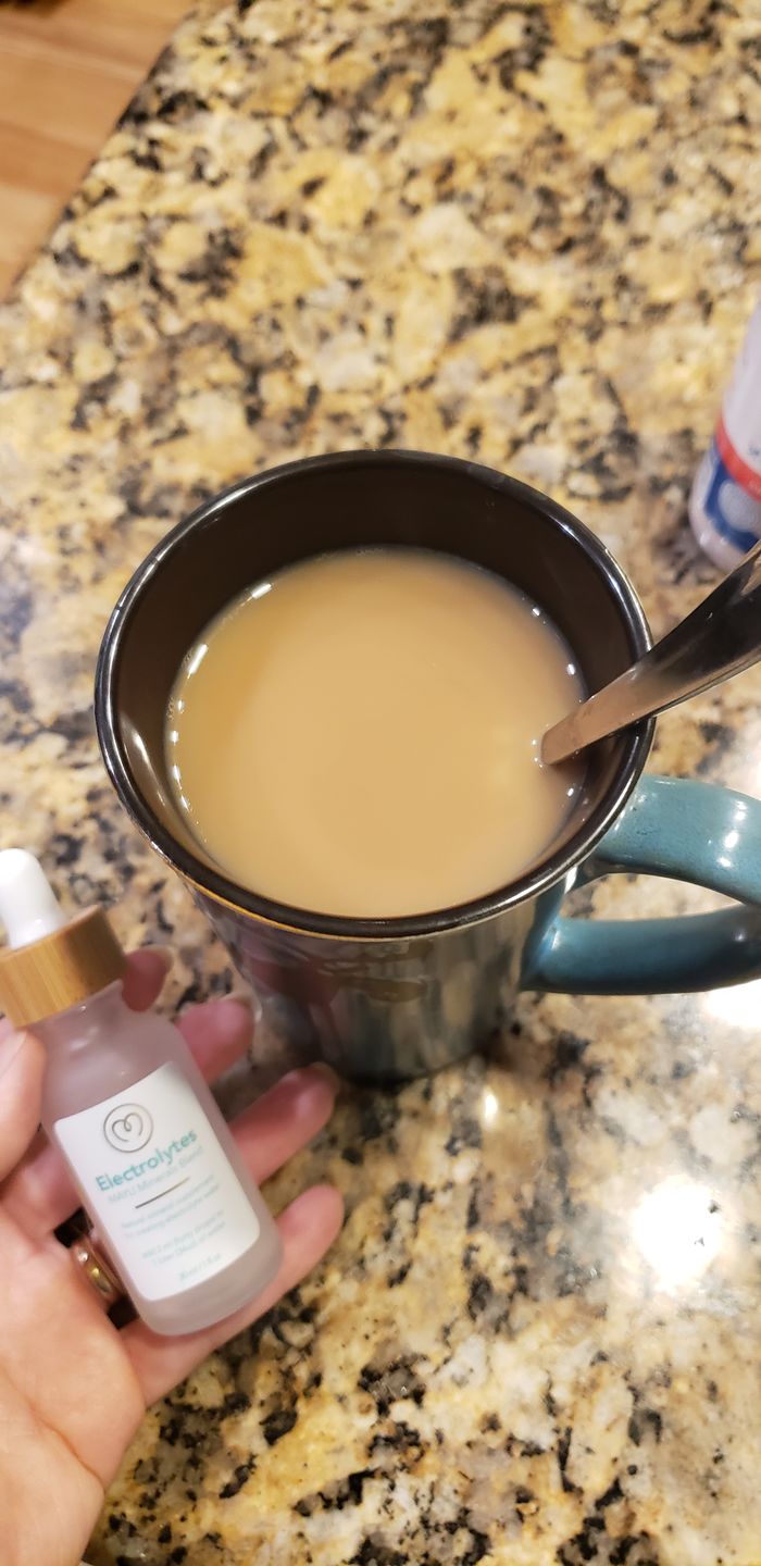 Customer photo review of Electrolyte Drops