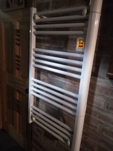 Customer photo review of Secador Toallas Eléctrico Kaltemp 500W Programable