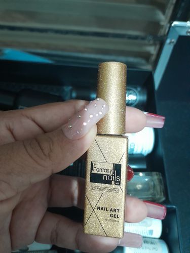 Customer photo review of Gel Liner Dorado 10 ml Fantasy Nails