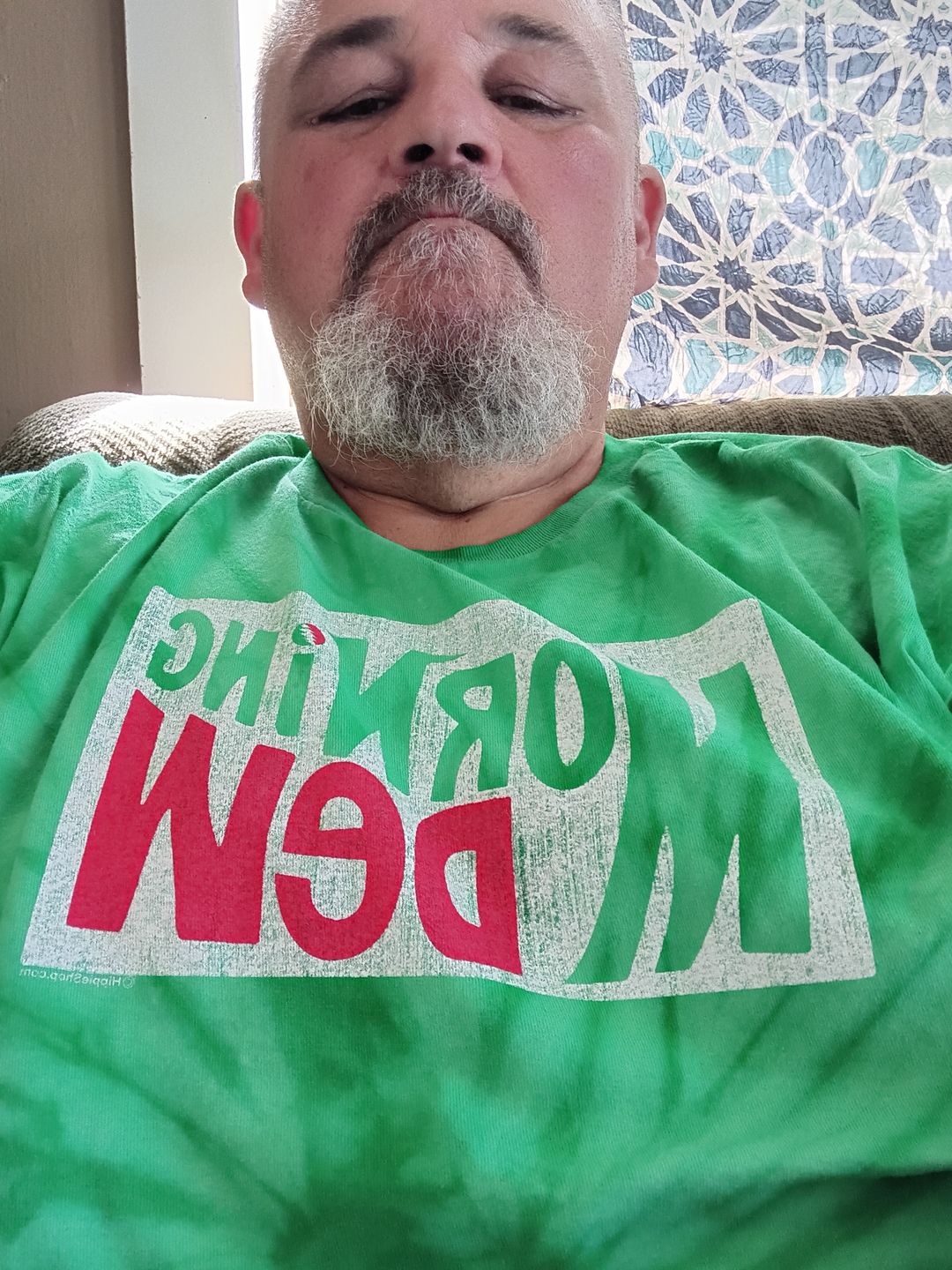 Customer photo review of Grateful Dead Morning Dew Tie Dye T Shirt