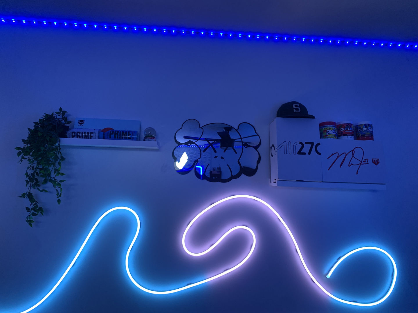 Customer photo review of 3D Skelly Mirror
