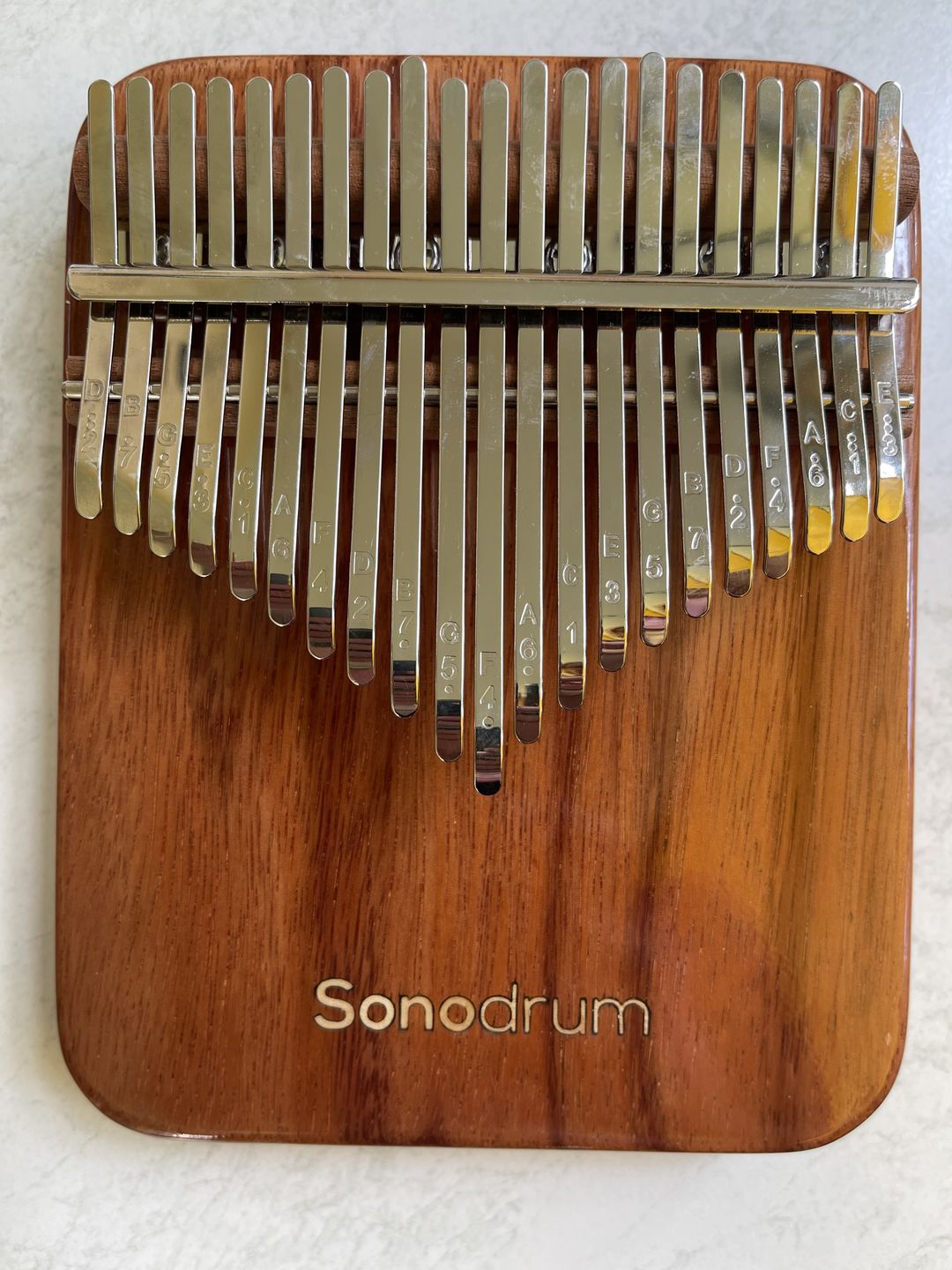 Customer photo review of Sonodrum Kalimba - Sonolimba - Afrikanisches Korallenholz