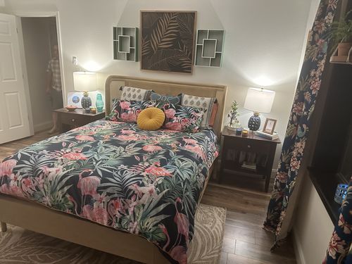 Customer photo review of Paradise Flamingo  - Bedding Set