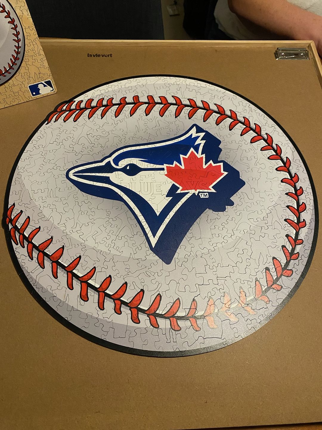 Customer photo review of Toronto Blue Jays® - Official Wooden Puzzle