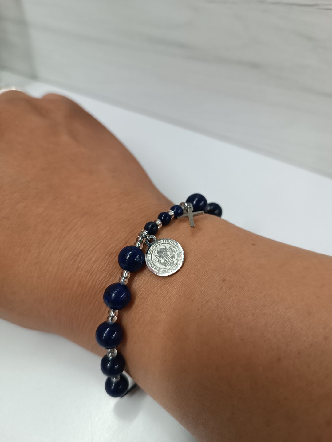 Customer photo review of Decenarios San Benito - Piedras Naturales y Dije Inoxidable