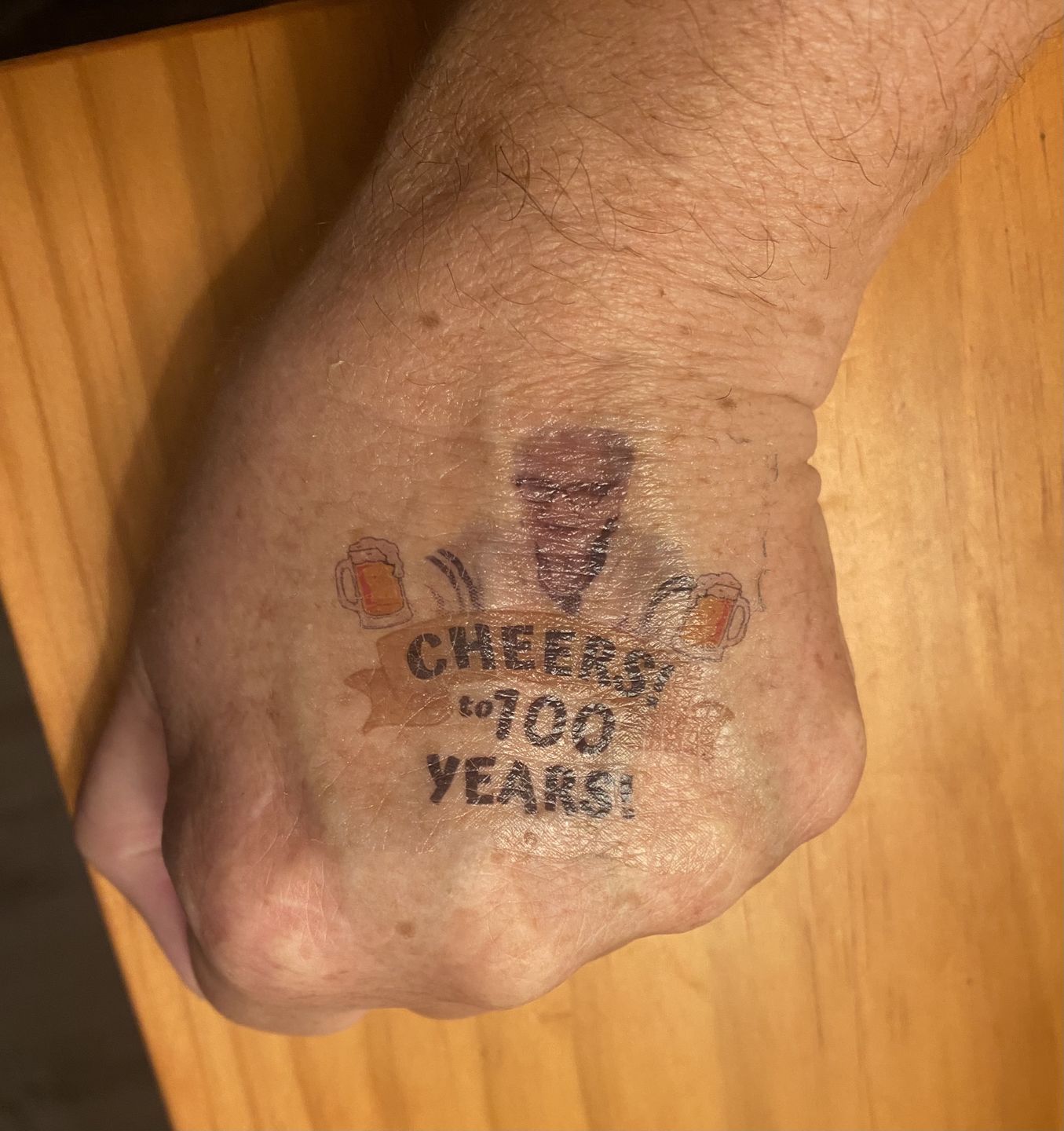 Customer photo review of Cheers to Years with Beers!