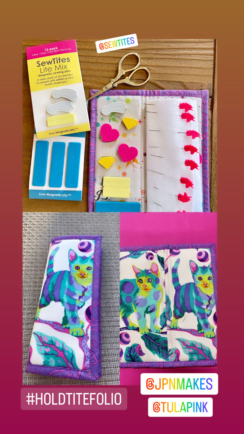 Customer photo review of Hold Tite Folio Pattern - FREE Download