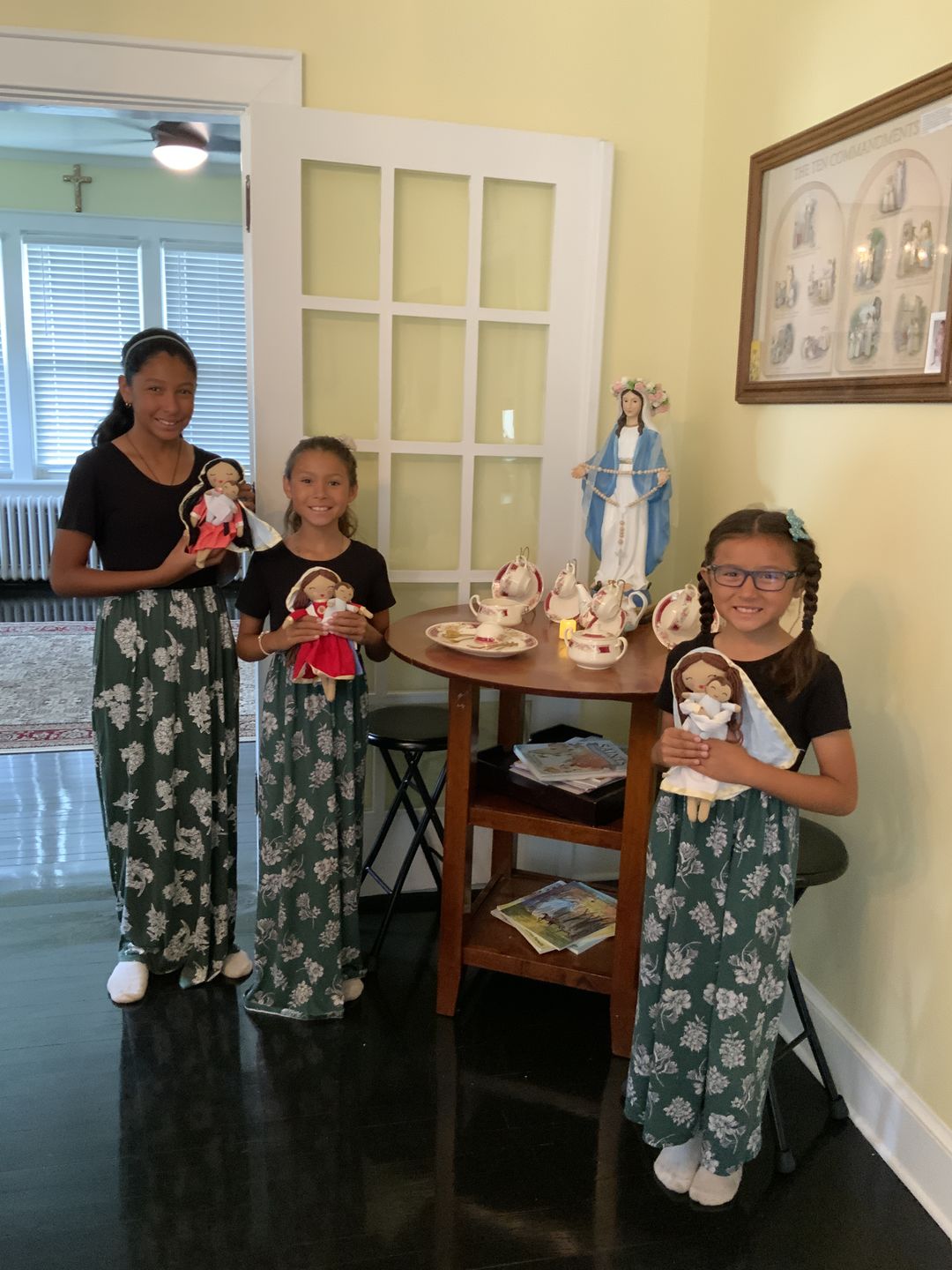 Customer photo review of Immaculate Heart of Mary Rag Doll