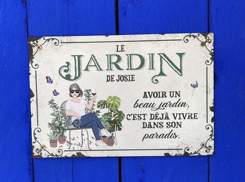 Customer photo review of Farniente dans le jardin - Extérieur - Pancarte de porte