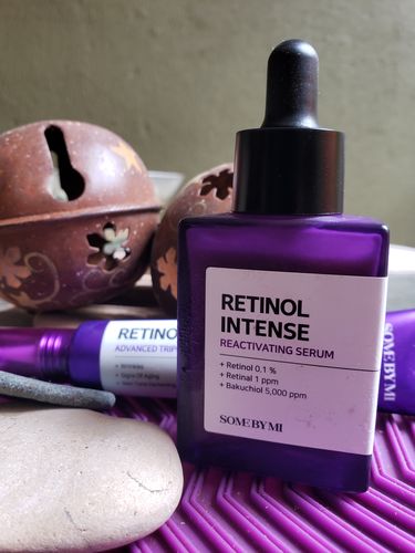 Customer photo review of Retinol Intense Reactivating Serum | Suero Regenerador con Retinol 30ml