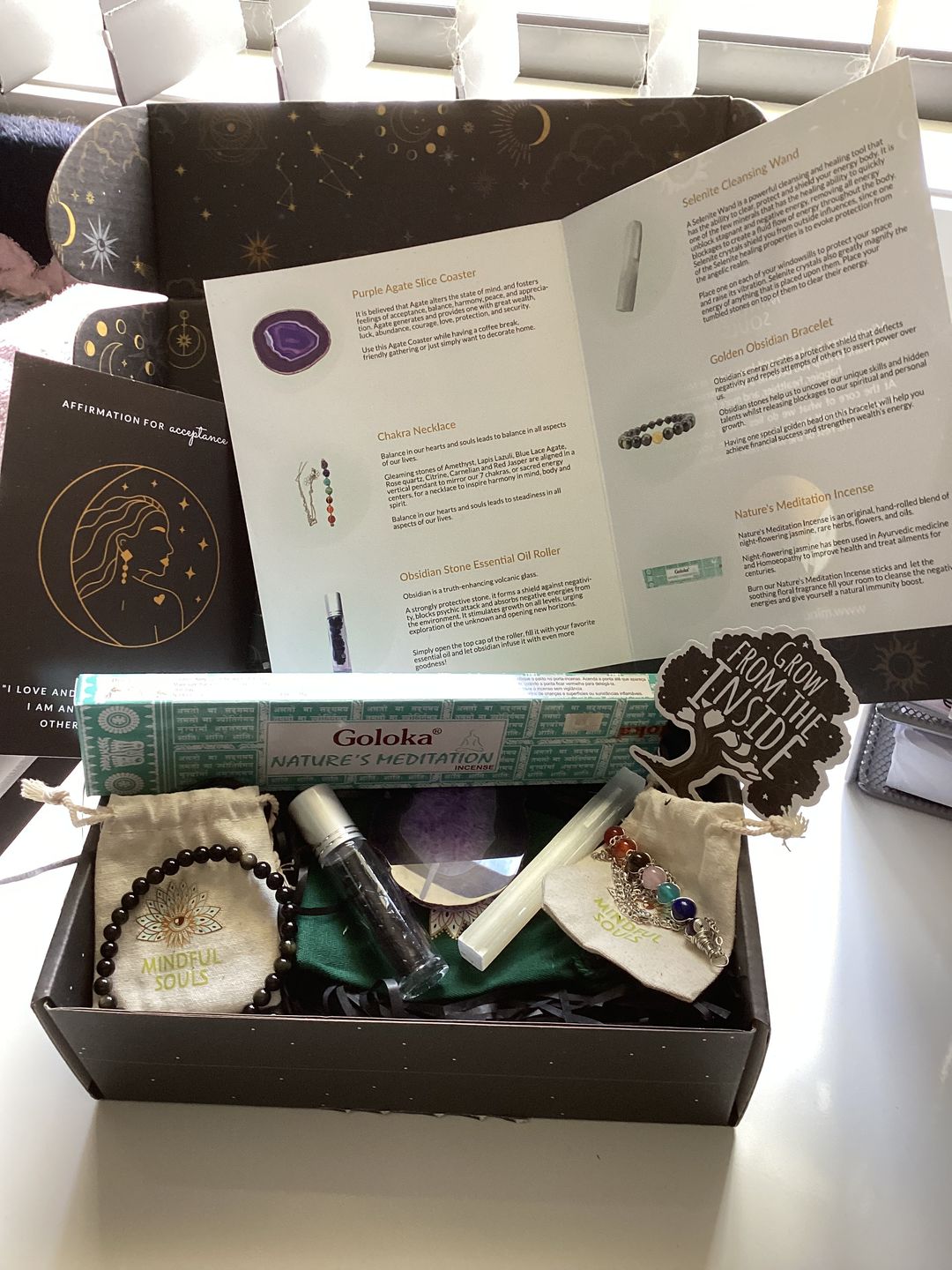 Customer photo review of Mindful Subscription Box 9