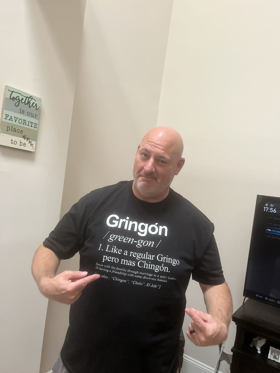 Customer photo review of El Gringon OG Old School T-Shirt