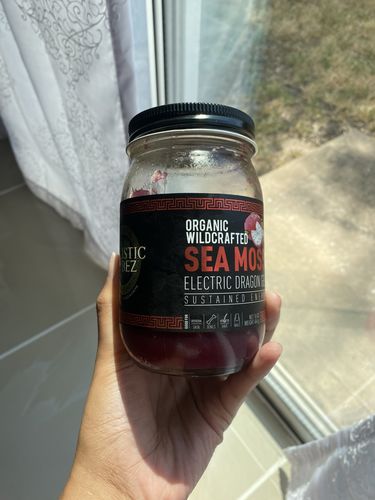 Customer photo review of Electric Dragon Sea Moss Gel Trio