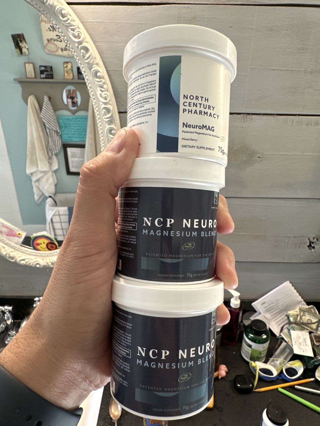 Customer photo review of NCP NEURO Magnesium Blend (formerly NeuroMAG Powder)