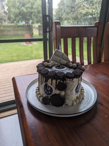 Customer photo review of Collingwood Magpies AFL Club - Edible Icing Images