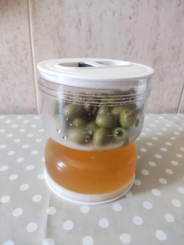 Customer photo review of Globetrek° PickleJar - Sylte- Og Olivenkrukkebeholder Med Si