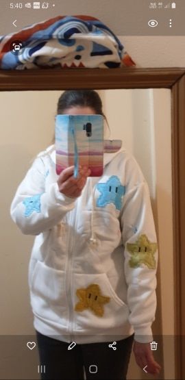 Customer photo review of Game Star Hoodie