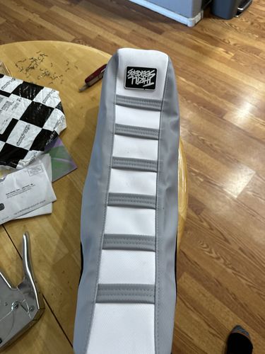 Customer photo review of Custom Seat Cover: 14-'22 KX85/100/112