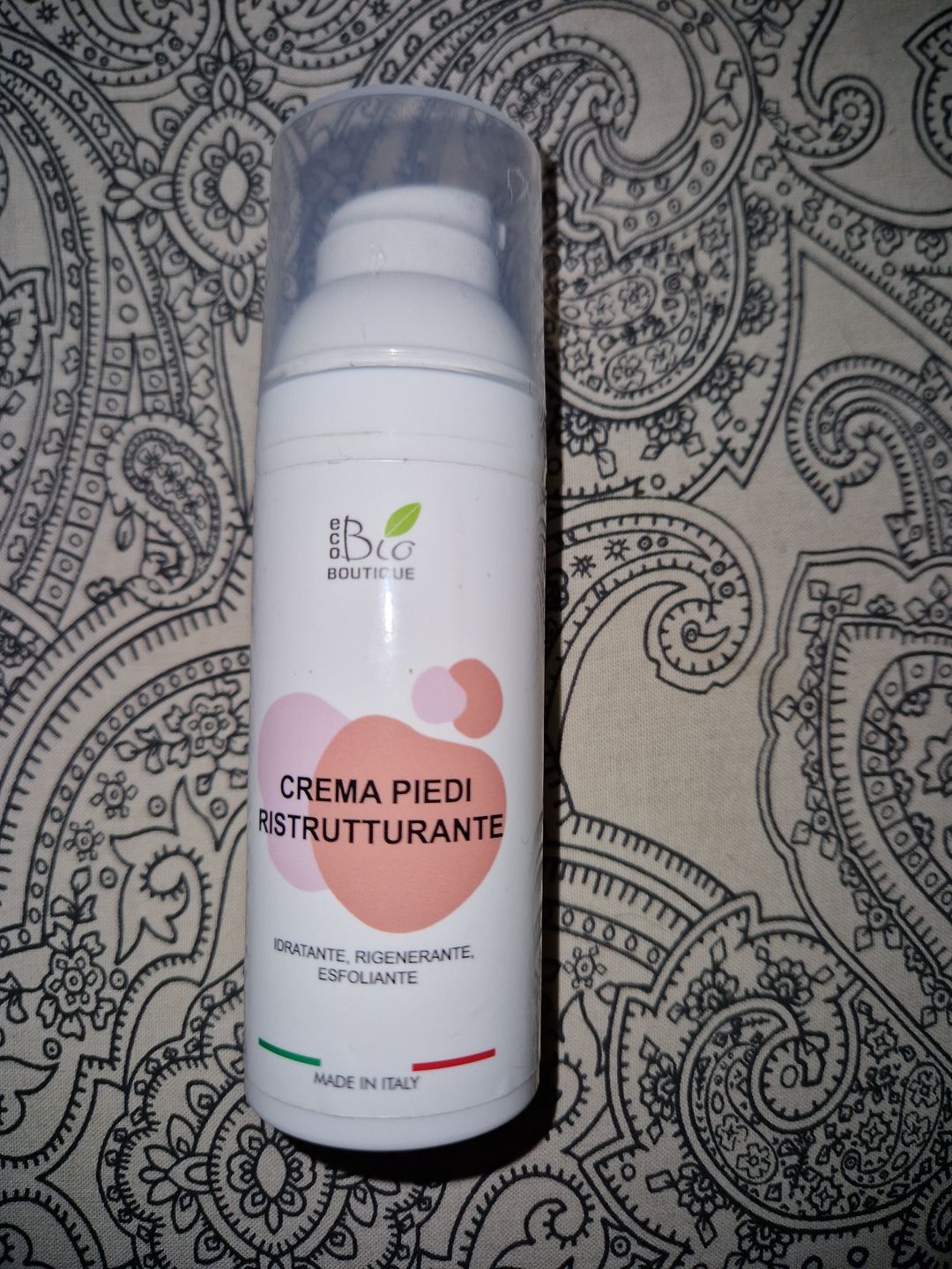 Customer photo review of Crema Piedi Ristrutturante