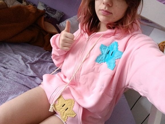 Customer photo review of Game Star Hoodie