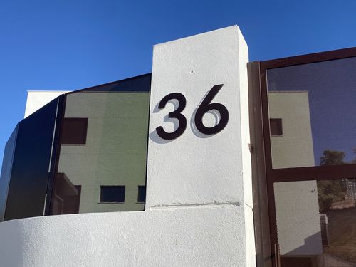 Customer photo review of Numeri e lettere singole 3D