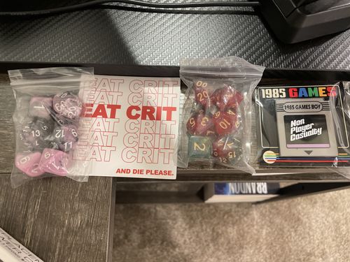 Customer photo review of Mystery Dice Delivery Service
